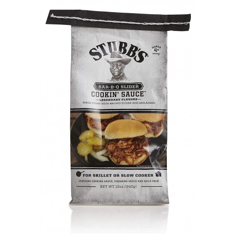 Stubb's Bar-B-Q Slider All Natural Cookin' Sauce (6x12 OZ)