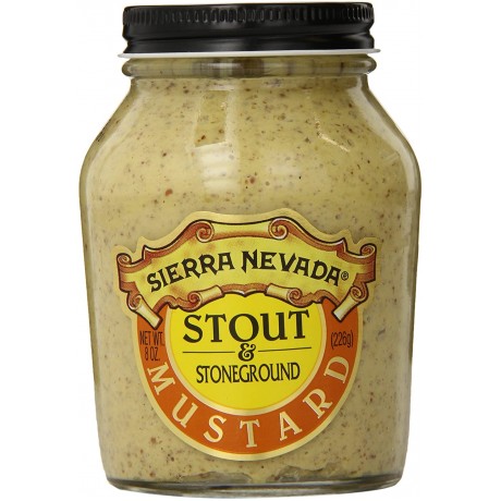 Sierra Nevada Specialty Food Mustard Stout/StinGround (6x8OZ )