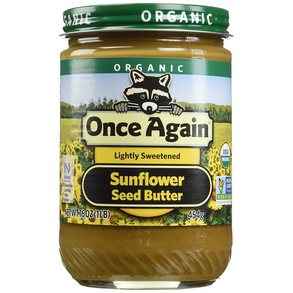 Once Again Sunflower Butter Smth (12x16 Oz)