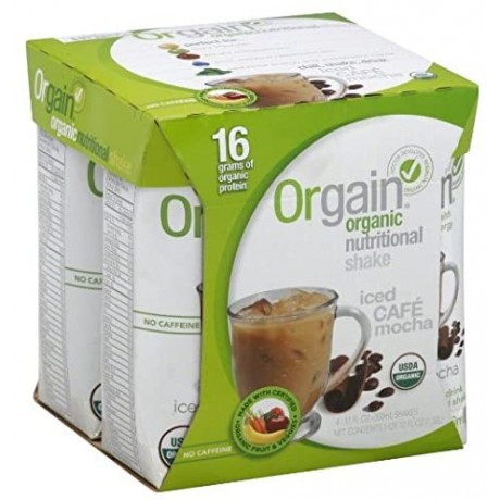 Orgain Cafe Mocha (3x4Pack )