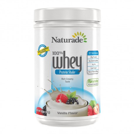 Naturade Vanilla 100% Whey Protein (1x12 Oz)