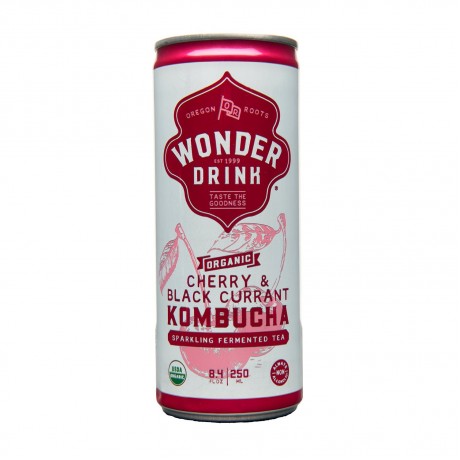 Kombucha Wonder Drink Chry Cassis (24x8.4OZ )