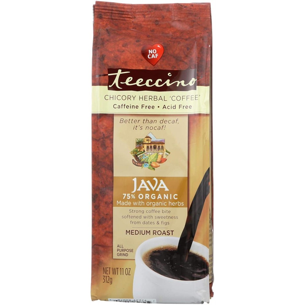 Teeccino Java Herbal Coffee (6x11 Oz)