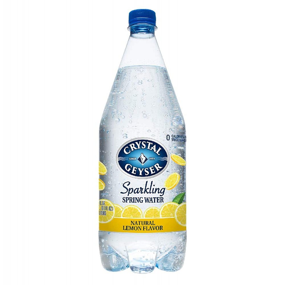 Crystal Geyser Lemon Mineral Water (12x42.25OZ )