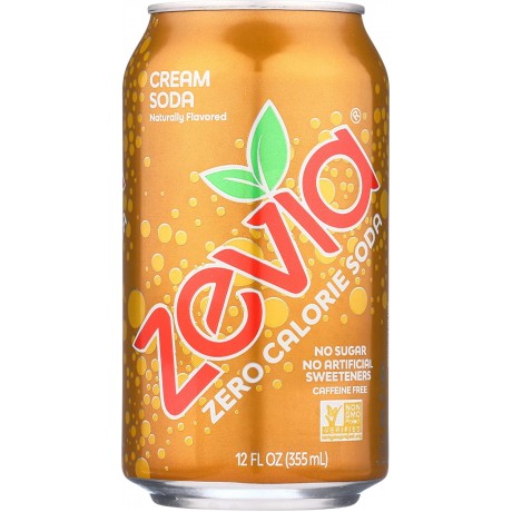 Zevia Creme Soda (4x6Pack )