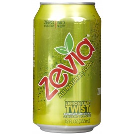 Zevia Natural Twist Diet Soda (4x6x12 Oz)