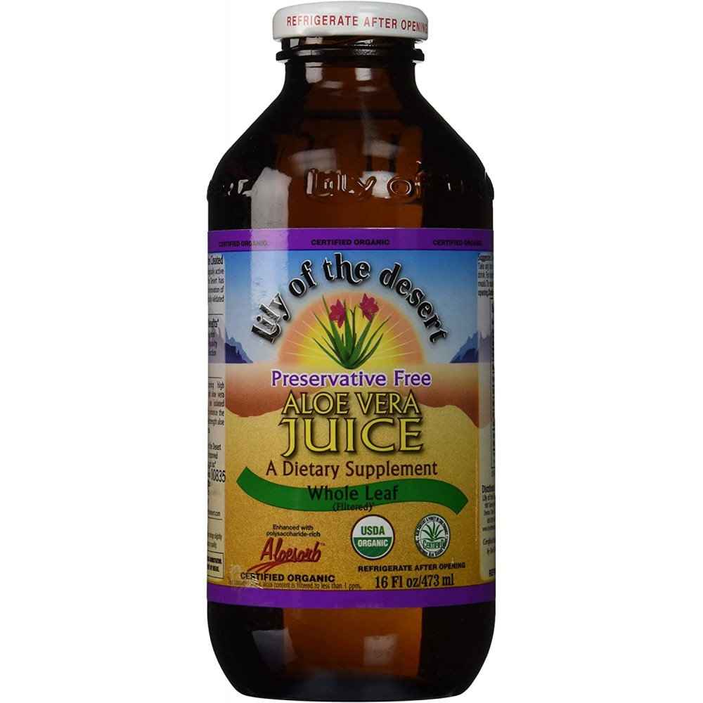 Lily Of The Desert Whole Leaf P Aloe Vera Juice (1x16 Oz)