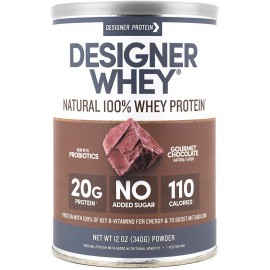 Designer Whey Grmt Chocolate Protein Powder (1x12OZ )