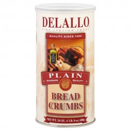 De Lallo Brd Crmbs Plain (6x24OZ )