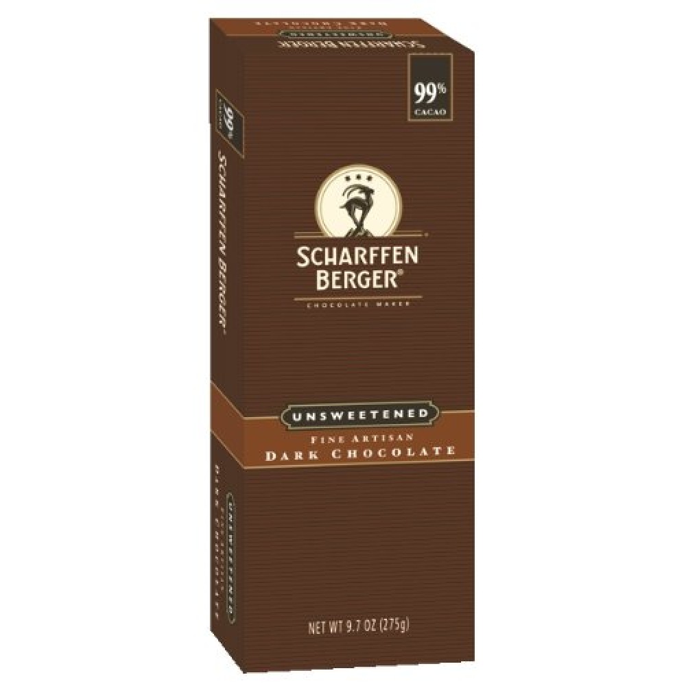 Scharffen Berger Un Sweet Dark Bkng (6x9.7OZ )