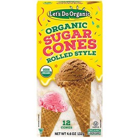 Let's Do...Orgainc Sugar Cones (12x4.6OZ )