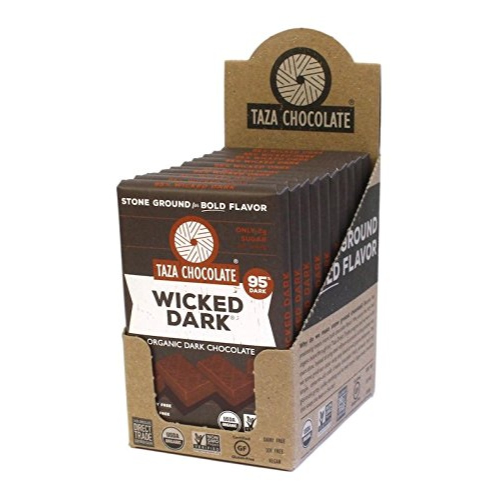 Taza Wicked Dark Chocolate (10x2.5 OZ)