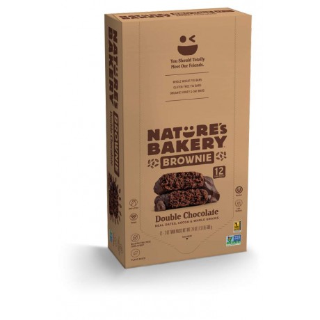 Nature's Bakery Double Chocolate Brownie (12x2 OZ)