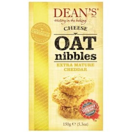 Dean's of Scotland Cheese Oat Nibbles Extra Mature Cheddar (10x5.3 OZ)