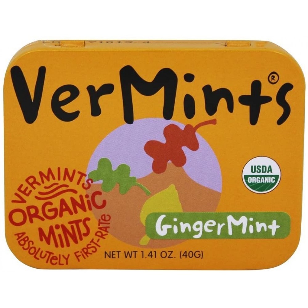 Vermints Gingermint Breathmints (6x1.41 Oz)