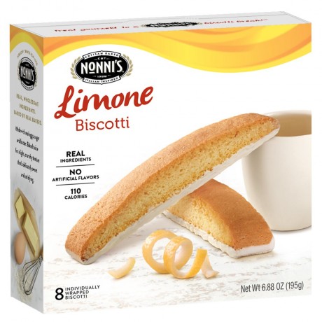 Nonni's Biscotti Limone (12x8 CT)