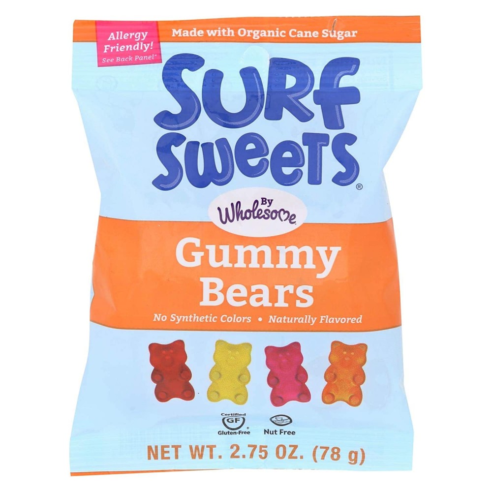 Surf Sweets Gummy Bears (12x2.75 Oz)