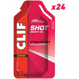 Clif Bar Strawberry Clif Bar Shot (24x1.2 Oz)