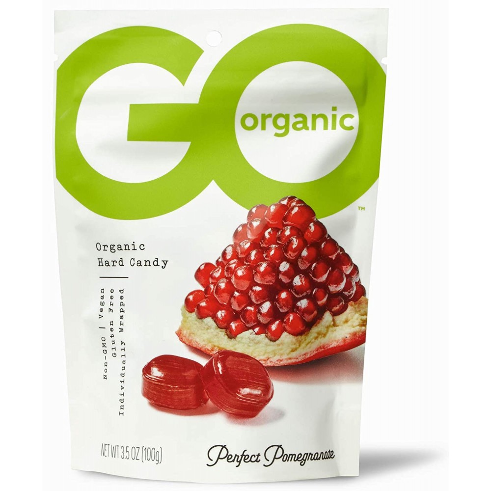 Go Naturally Pomegranate Hard Candy (6x3.5OZ )