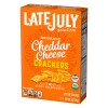 Late July Bite Size Cheddar Cheese (12x5 Oz)