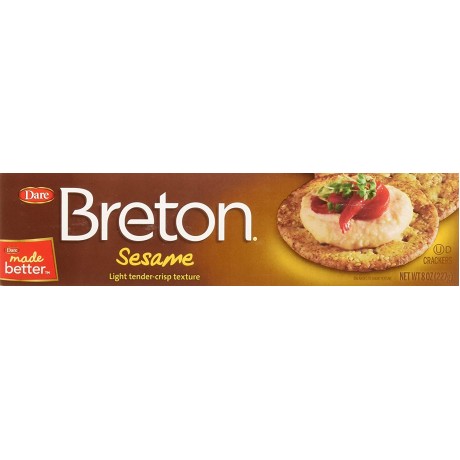 Breton Sesame Crackers (12x8 Oz)