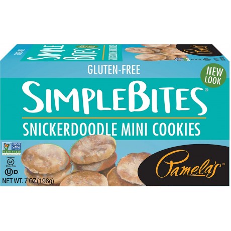 Pamela'S Products Snickerdoodle Simplebites Mini Cookies (6X7 OZ)