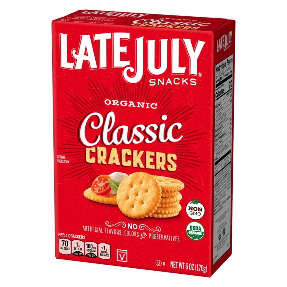 Late July Rich Cracker (12x6 Oz)