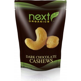 Next Organics Dark Chocolate Cashews (6x4 OZ)