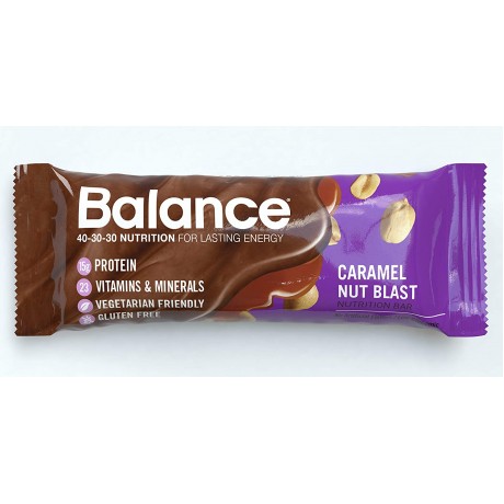 Balance Bar Gold Caramel Nut Blast (6x1.76Oz)