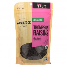 Woodstock Organic Thompson Raisins (8x13 Oz)