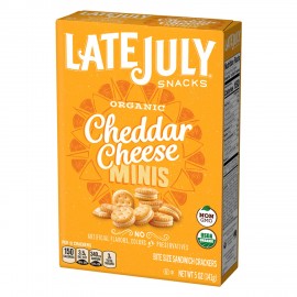 Late July Mini Cheeze Sandwich Cracker (12x5 Oz)