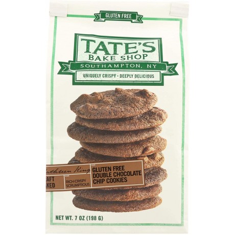 Tate's Bake Shop Double Chocolate Chip Cookie GF (12x7OZ )