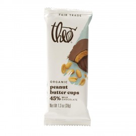 Theo Chocolate Milk Chocolate, Peanut Butter Cups (12x1.3 OZ)