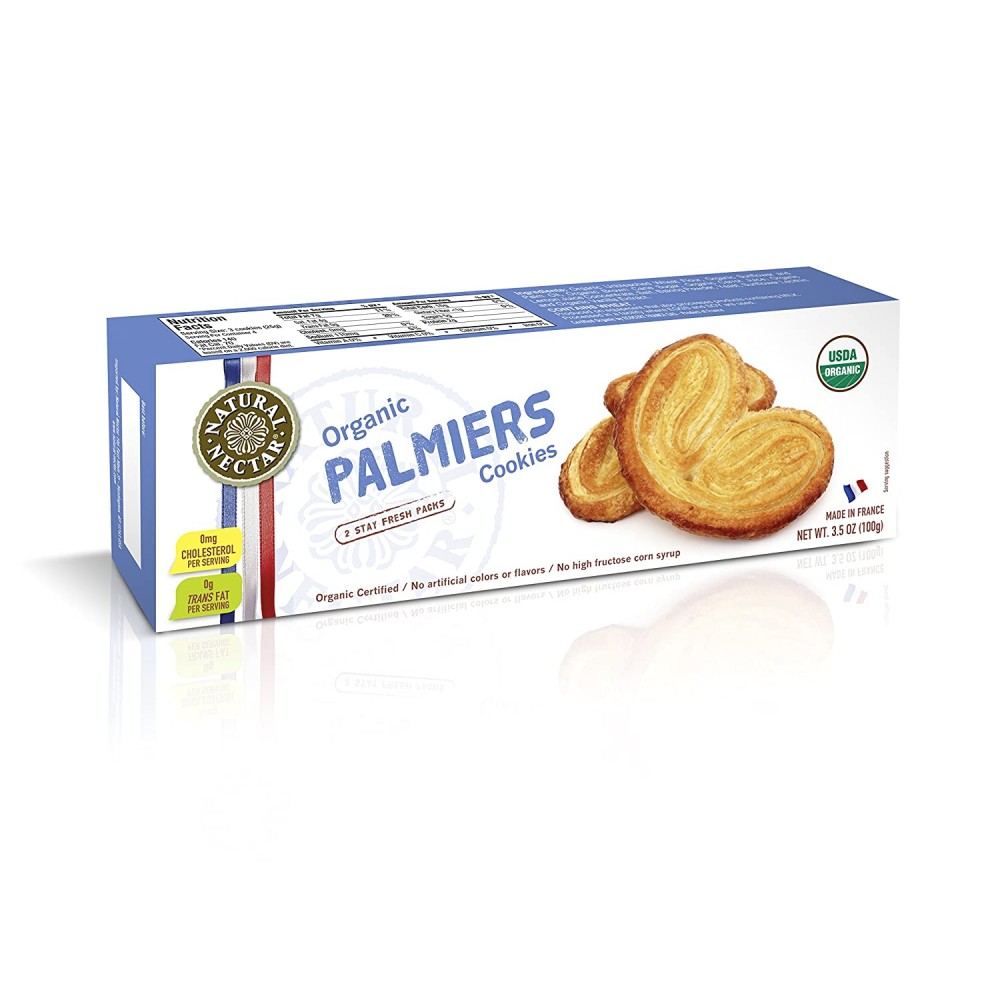 Natural Nectar Og2 Palmier Cookies (12x3.5Oz)