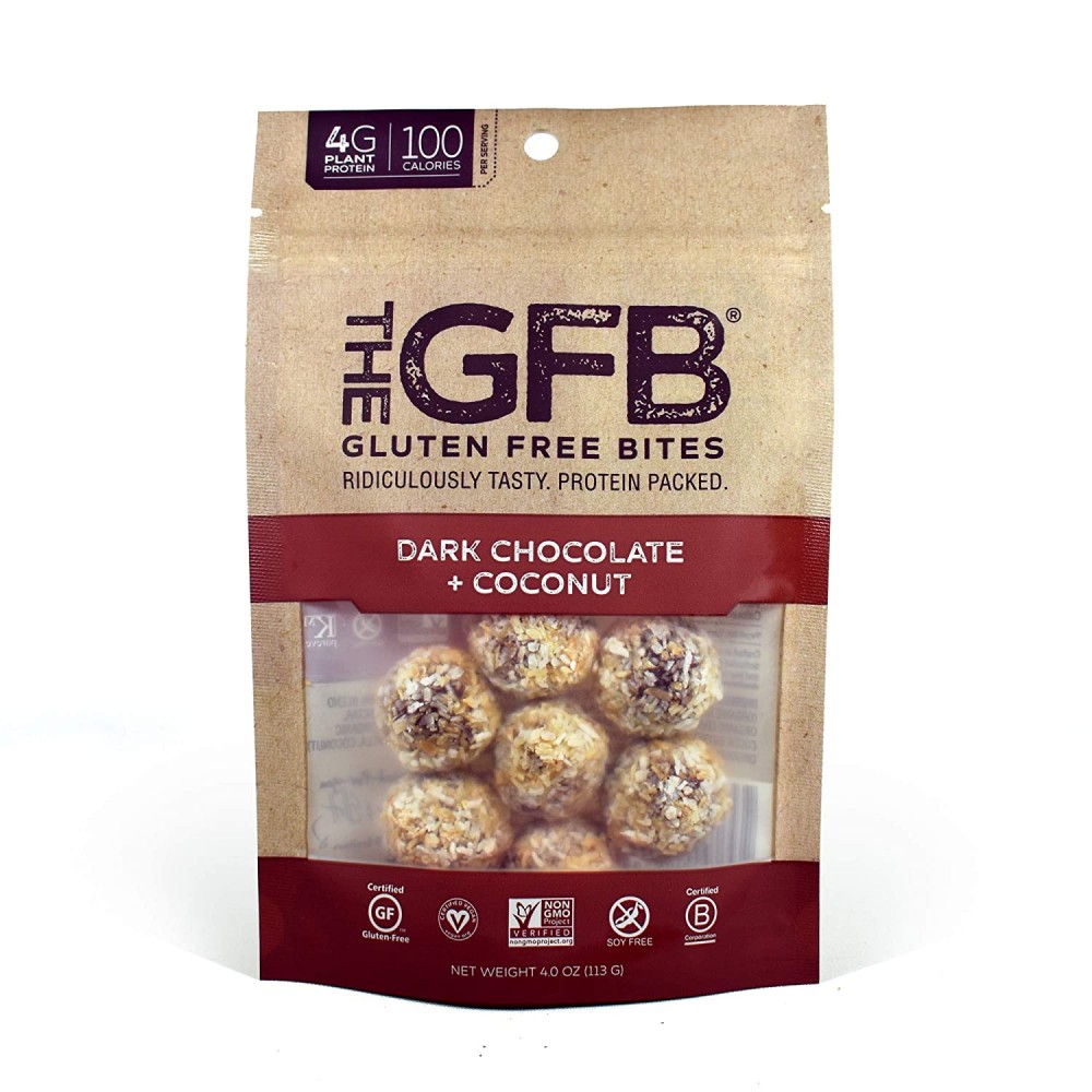 The GFB Dark Choc Coconut Bite Gluten Free (6x4Oz)