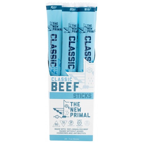 The New Primal Original Beef Sticks (20x1 OZ)