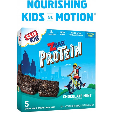 Clif Kid ZBar Protein Chocolate Mint (6x5 PACK)