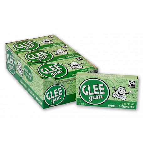 Glee Gum Spearmint Gum Box (12x16ct )