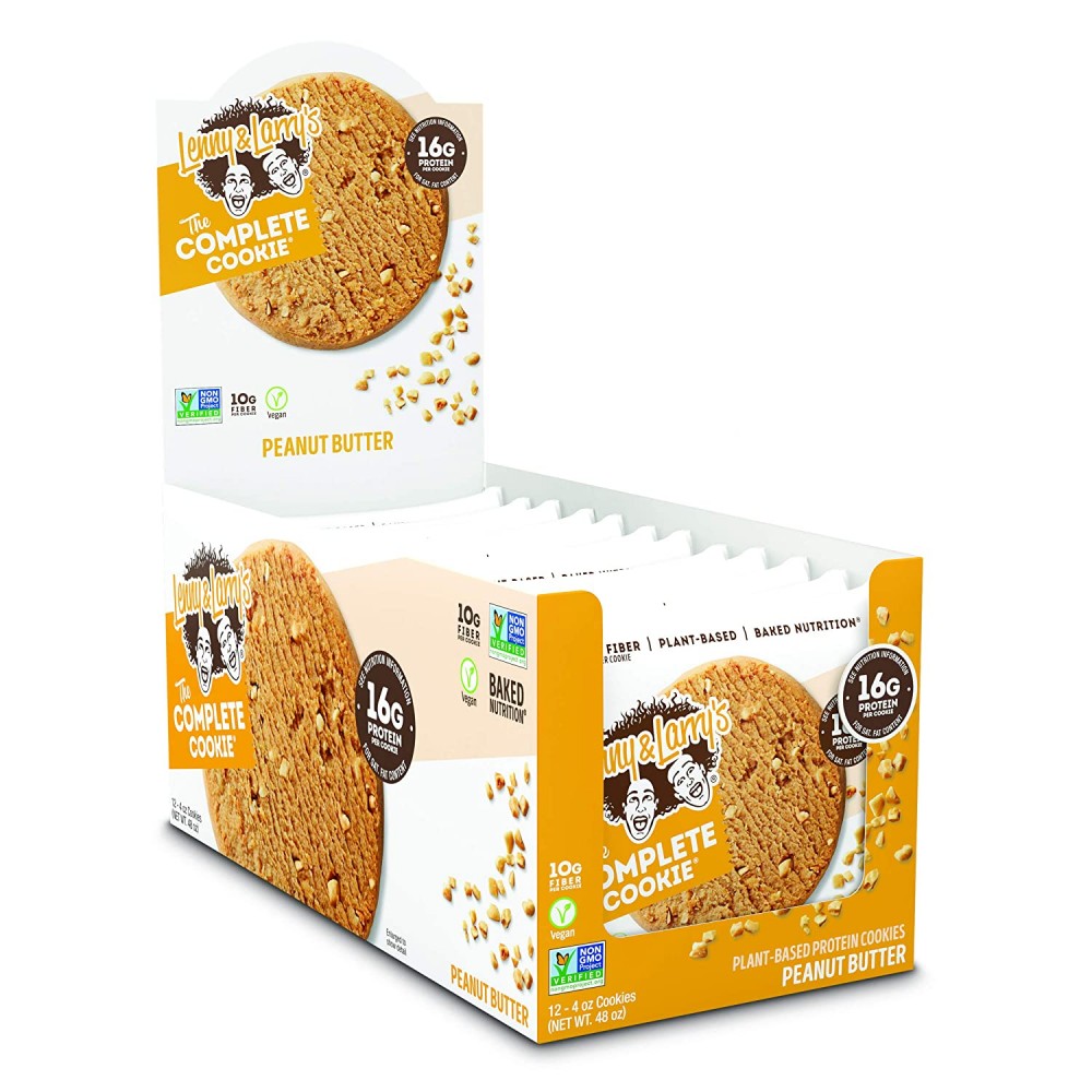 Lenny & Larry's Peanut Butter Complete Cookie (12x4 Oz)