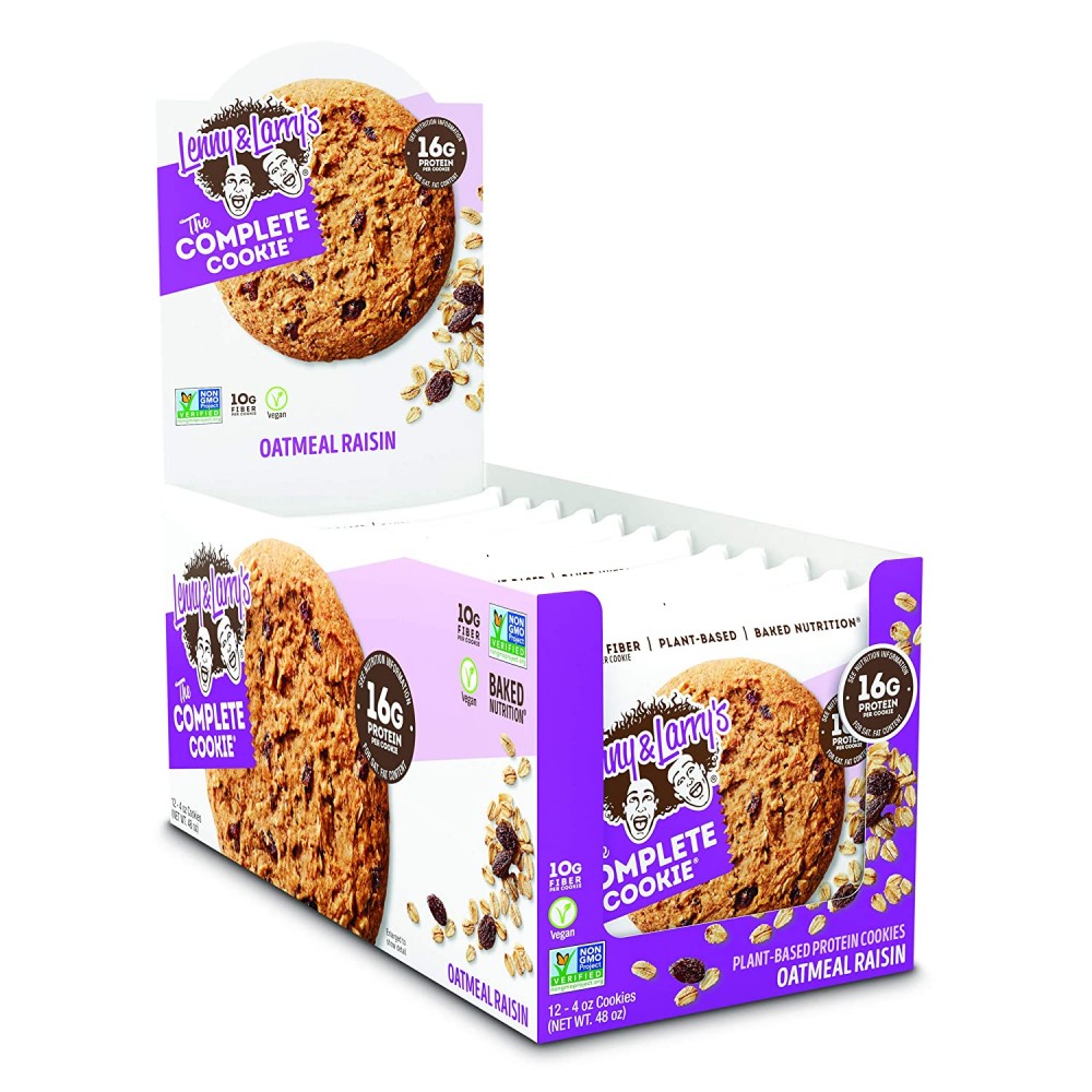 Lenny & Larry's Oatmeal Raisin Cookies (12x4 Oz)