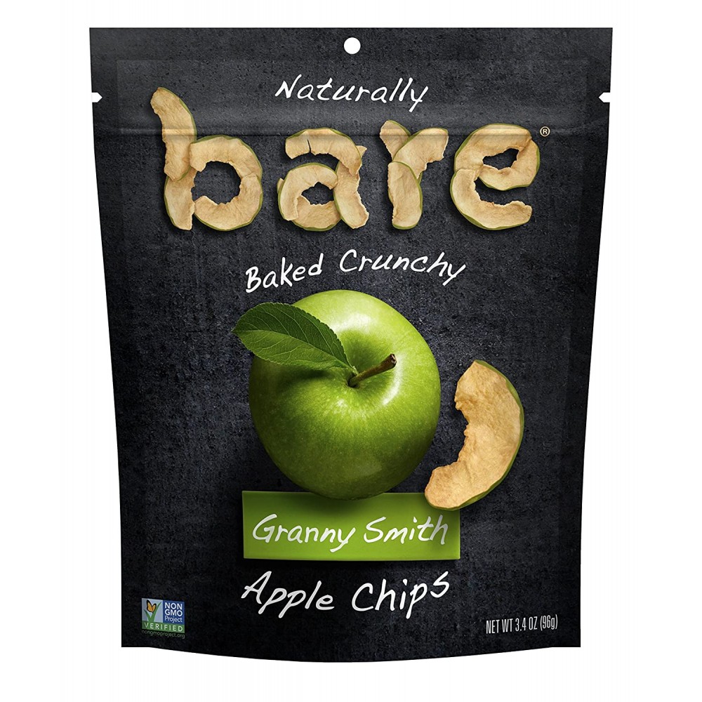 Bare Organic Granny Smith Apple Chips (12x3.4 OZ)