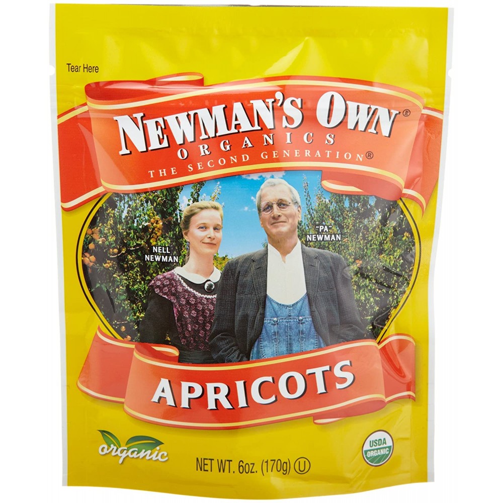 Newman's Own Mediterranean Dried Apricots (12x6 Oz)