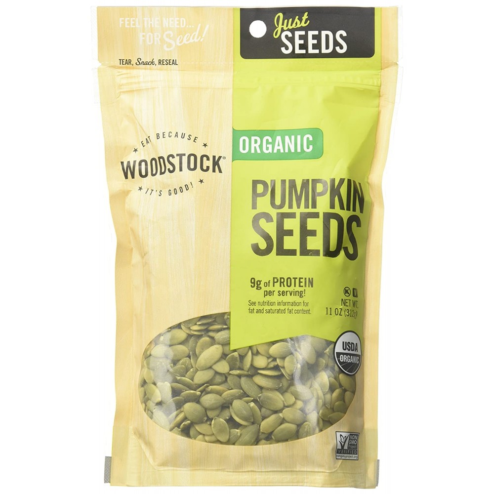 Woodstock Organic Pumpkin Seeds (8x11 Oz)