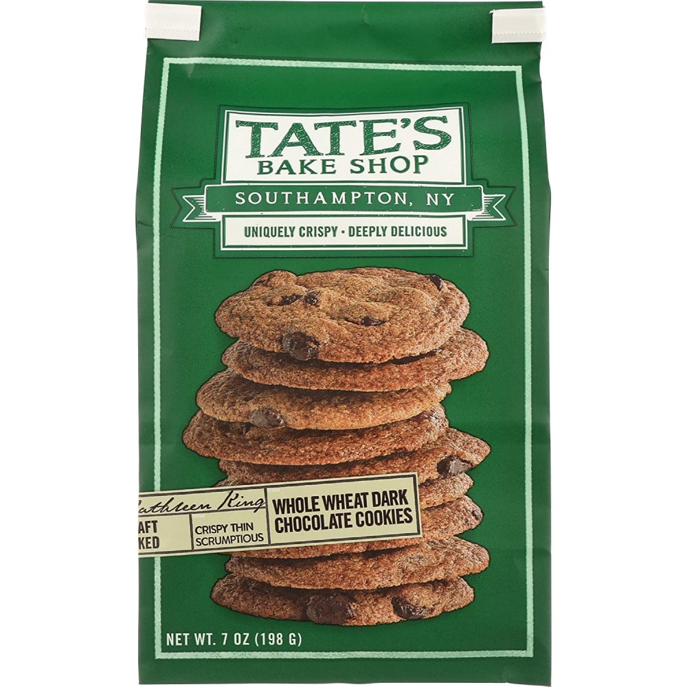 Tate's Bake Shop Ww Dark Chocolate Cookie (12x7OZ )