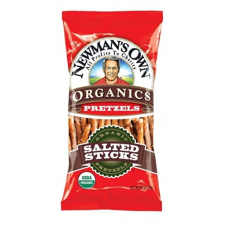 Newman's Own Salted Pretzel Sticks (12x8 Oz)