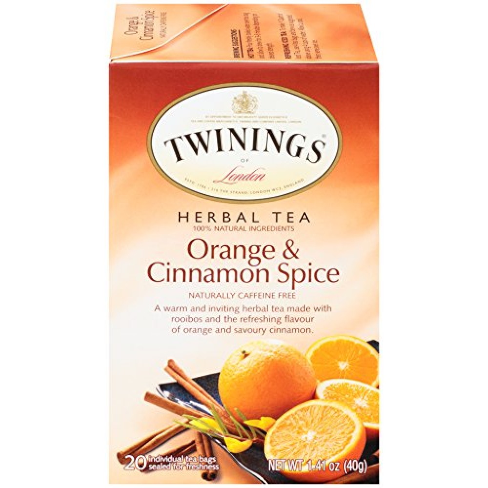 Twinings Orange & Cinnamon Spice Tea (6x20 Bag)