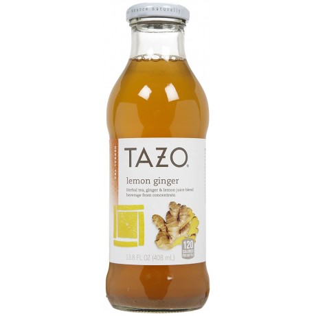 Tazo Rtd Lemon Ginger (12x13.8OZ )