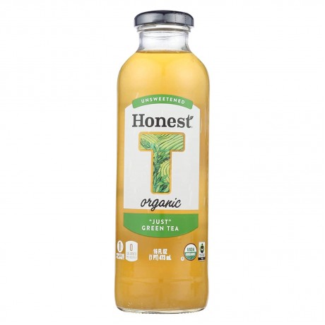 Honest Green Tea Un Sweet (12x16OZ )