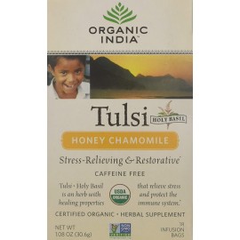 India Honey Chamomile Tulsi Tea (6x18 CT)