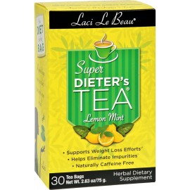 Laci Le Beau Lemon Mint Super Diet Tea (1x30 Bag) 